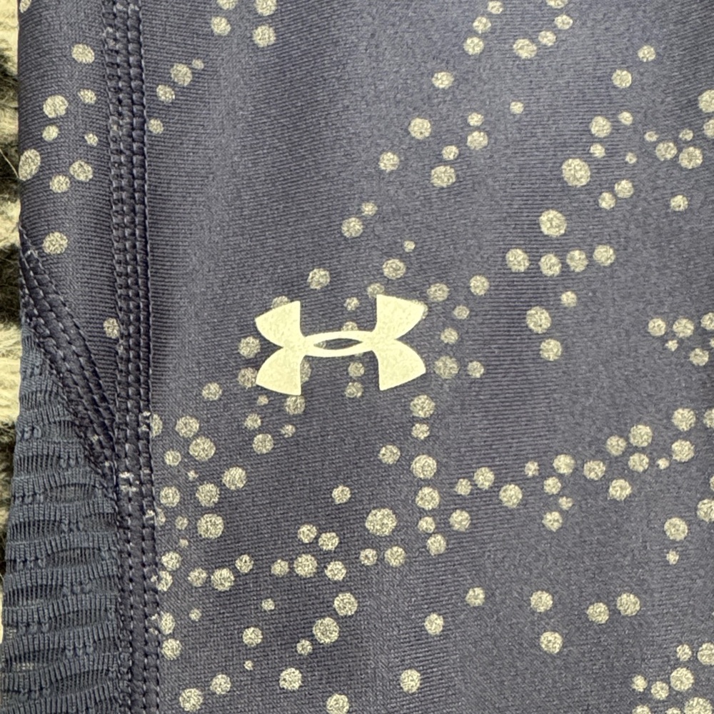 Under Armour Midnight Blue Patterned Leggings - image 2